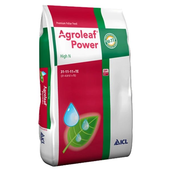 Agroleaf Power High N lombtrágya 31-11-11+TE 15kg 66ks/pal.