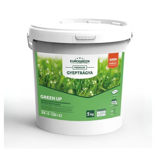 EUROGREEN Green up zöldítő gyeptrágya 5 kg (200-250m2)