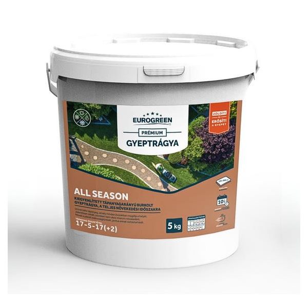 EUROGREEN All Season univerzális gyeptrágya 5 kg (125-200m2)