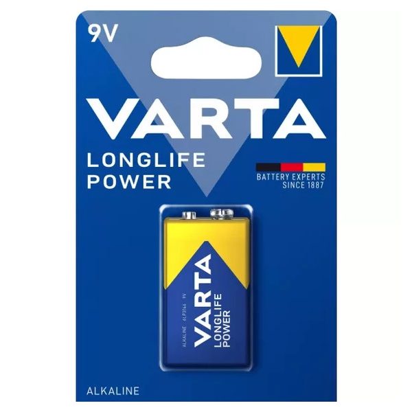 Varta Longlife power 9V elem (6LR61)