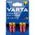 Varta Longlife max power AAA mikro elem LR03 (4db/csom)