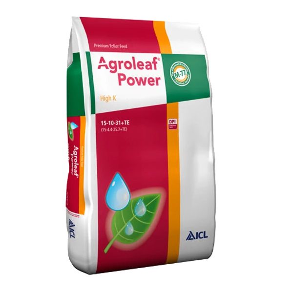 Agroleaf Power High K lombtrágya 15+10+31+TE 2 kg