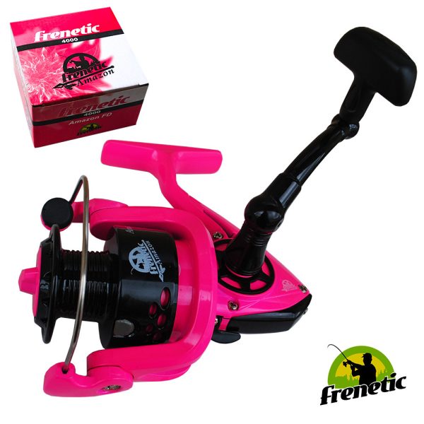 FRENETIC Amazon FD 40 elsőfékes pink pergető orsó