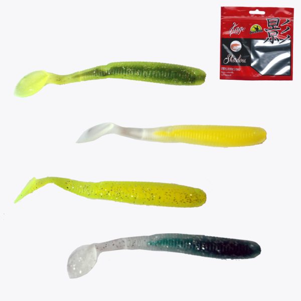 FRENETIC TWISTER HALFARKÚ 7,5cm Sárga/áttetsző