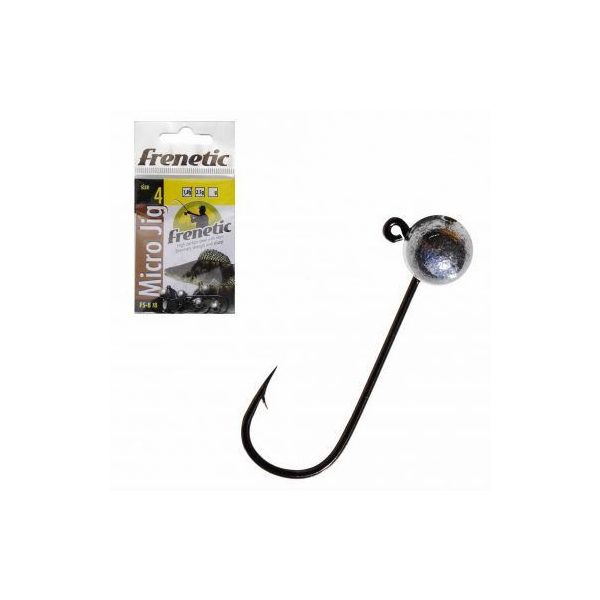 Frenetic Micro Jig ezüst gumihalas twisteres jigfej 6 1,5g