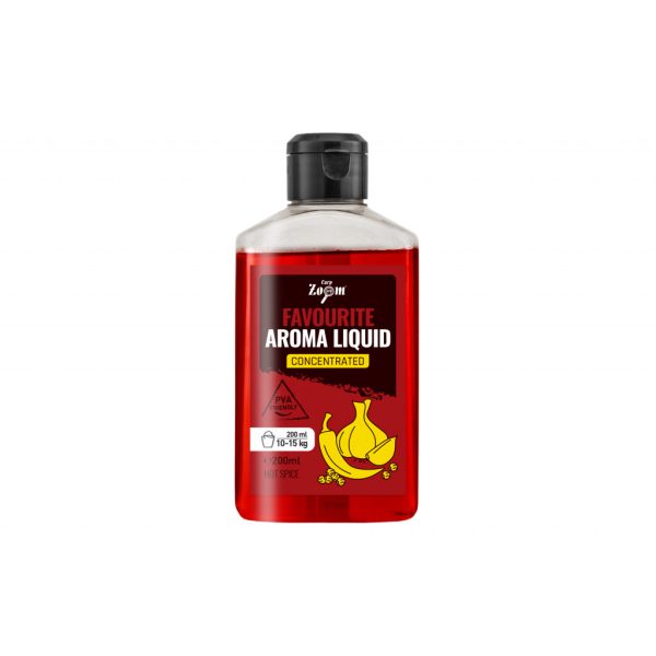 CarpZoom Favourite folyékony aroma, csípős fűszeres, 200 ml