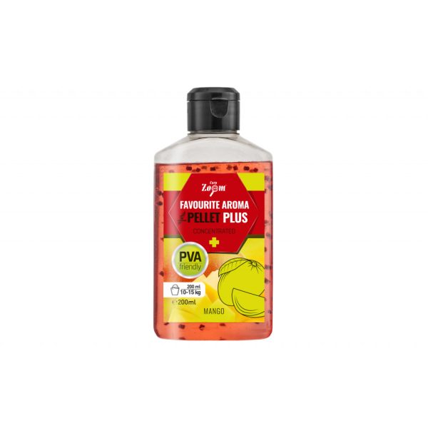 CarpZoom Favourite folyékony aroma pellettel, mangó, 200 ml