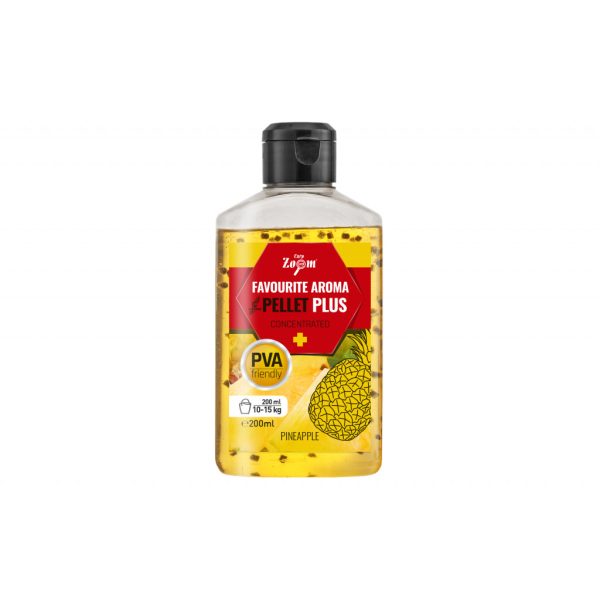 CarpZoom Favourite folyékony aroma pellettel, ananász, 200 ml