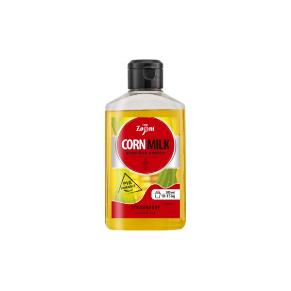 CarpZoom Corn Milk Extra folyékony adalékanyag, eper, 200 ml