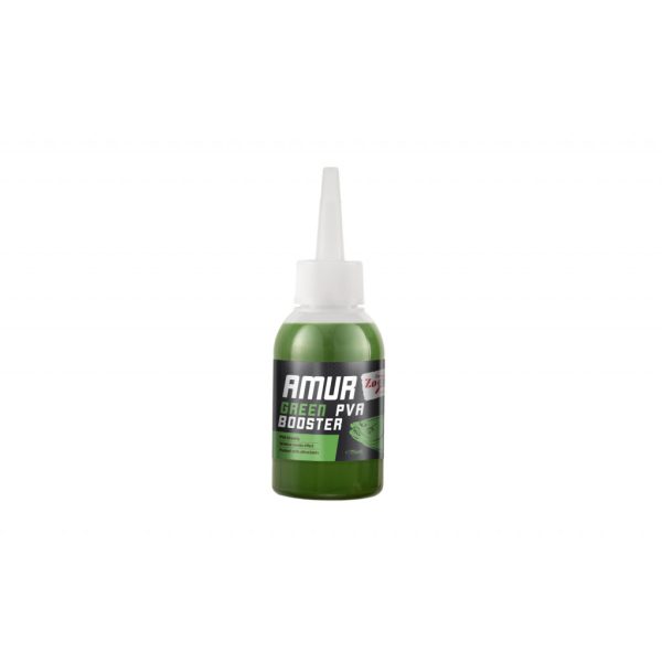 CarpZoom Amur Booster fluo zöld aroma, natúr, 75 ml