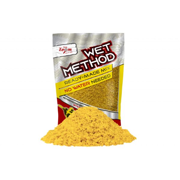 CarpZoom Wet Method készre kevert etetőanyag, édes mangó, 850 g