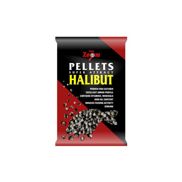 CarpZoom Fúrt halibut pellet, 15 mm, halibut, 5 kg