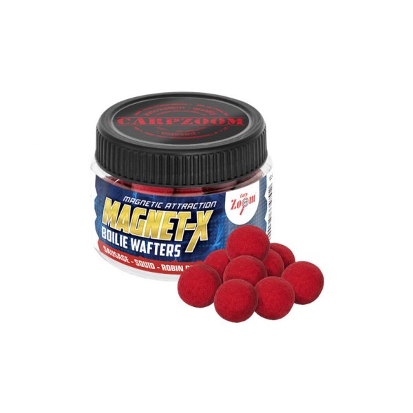 CarpZoom Magnet-X Boilie Wafters prémium horogcsali, kolbász, squid, robin red, 50 g