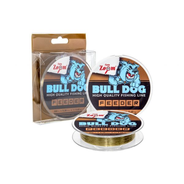 CarpZoom Bull-Dog Feeder horgászzsinór, o 0,28 mm, 300 m, 9,4 kg, barna