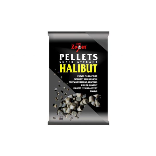 CarpZoom Big Carp Catfish Pellet nagy ponty-harcsa, 28 mm, halibut, 5 kg