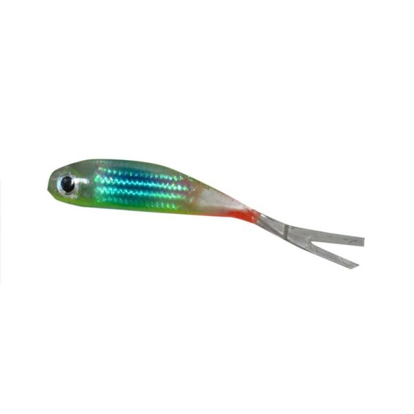 Predator Z Offspring Tail Killer gumihal halas aromával, 5 cm, kék, piros, 5 db