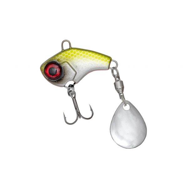 Predator-Z Metal Viber műcsali, 3,4 cm, 20 g, fluo sárga, fehér