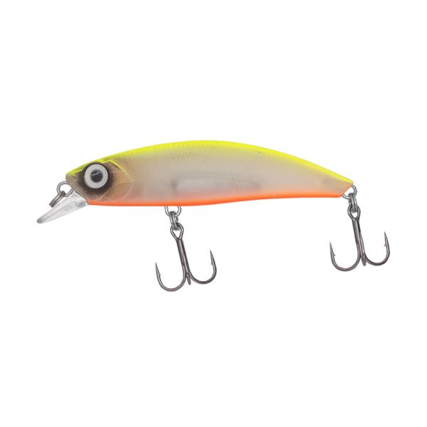 Predator-Z Curve Minnow wobbler, 6 cm, 7,1 g, fluo sárga, fehér, süllyedő