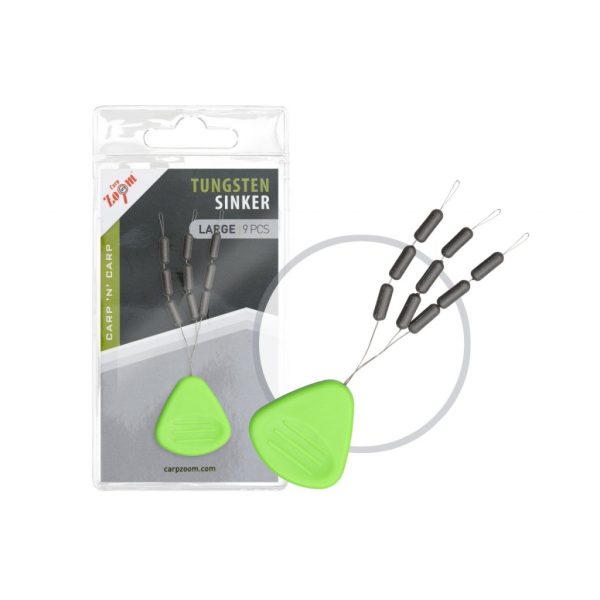 CarpZoom Tungsten előkesúly nagy, 9 mm, 0,2 g, 9 db