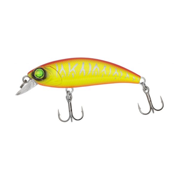 Predator-Z Immortal Shad wobbler, 5 cm, 4 g, fluo sárga, csíkos, úszó