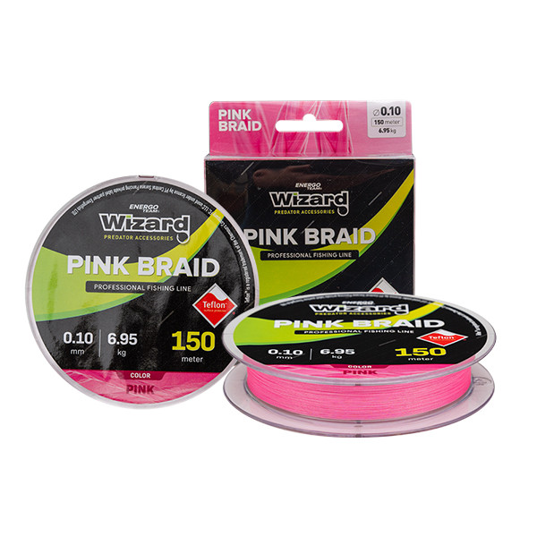 WIZARD PINK BRAID 0.13MM