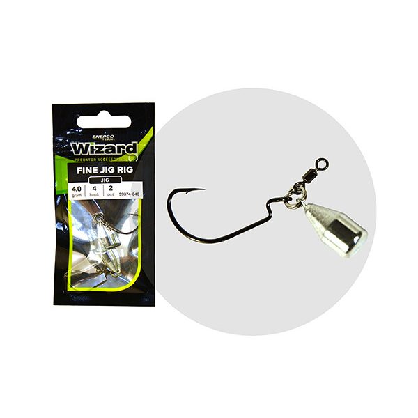 WIZARD FINE JIG RIG 4G 4 2/PCS/BAG