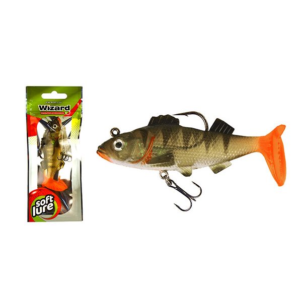 WIZARD SWIMBAIT BIG PERCH 3 INCH  HOLOBROWN