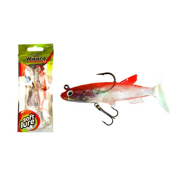 WIZARD SWIMBAIT - LONG - 3 INCH – REDHOLO