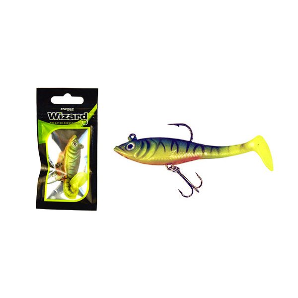 WIZARD SWIMBAIT - PADDLE LONG - 3 INCH - BLUETIGER