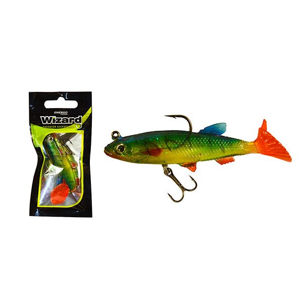 WIZARD SWIMBAIT - PADDLE LONG - 3 INCH - SILVERBLUE