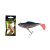 WIZARD SWIMBAIT - PADDLE LONG - 3 INCH - HOLOSILVER