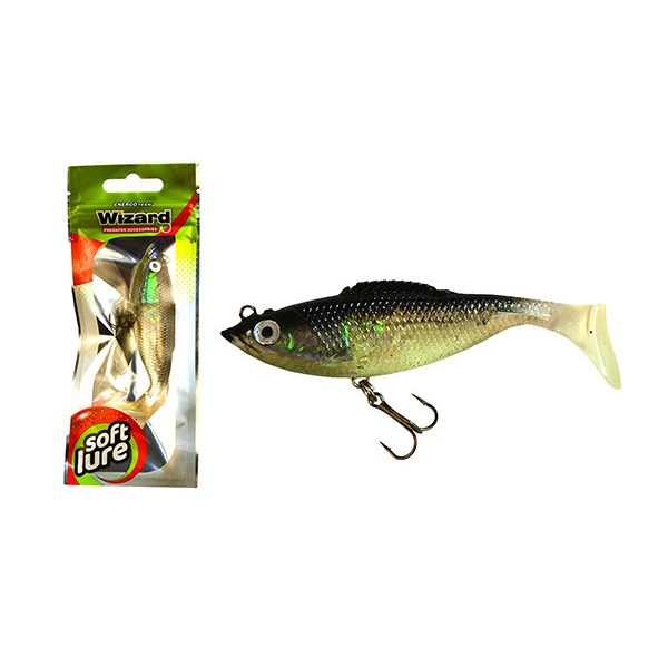 WIZARD SWIMBAIT - PADDLE LONG – 4 INCH – HOLOGRAY