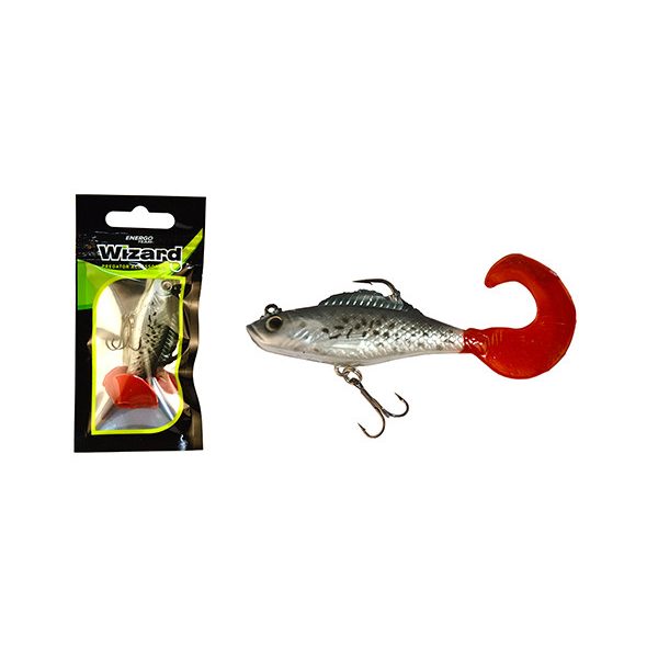 WIZARD SWIMBAIT - PADDLE PERCH - 3 INCH - BLUEHOLORED