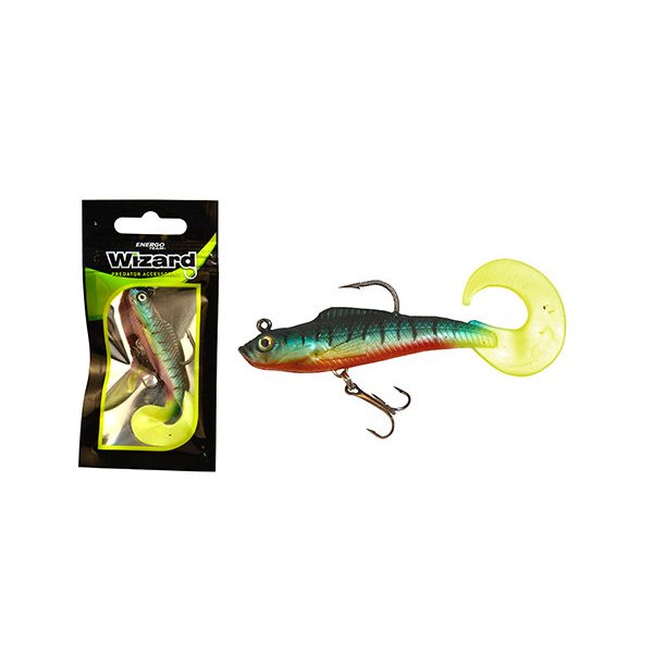 WIZARD SWIMBAIT TWISTER SHAD 3 INCH BLUETIGER