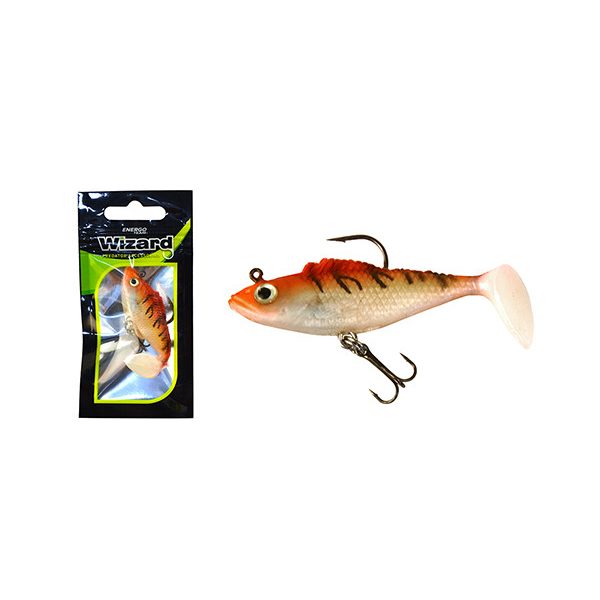 WIZARD SWIMBAIT PERCH  2 INCH WHITETIGER