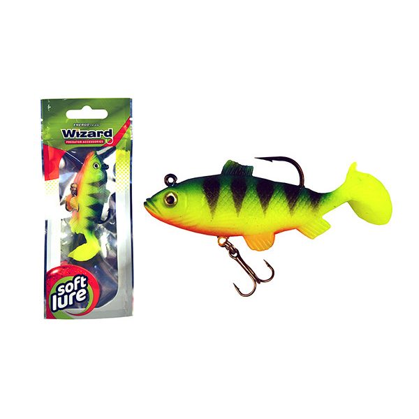 WIZARD SWIMBAIT PERCH 3 INCH  FIRETIGER