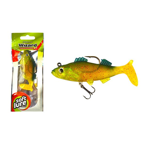 WIZARD SWIMBAIT PERCH 3 INCH YELLOWHOLO