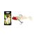 WIZARD SWIMBAIT PADDLE SHAD 2 INCH RED WHITE