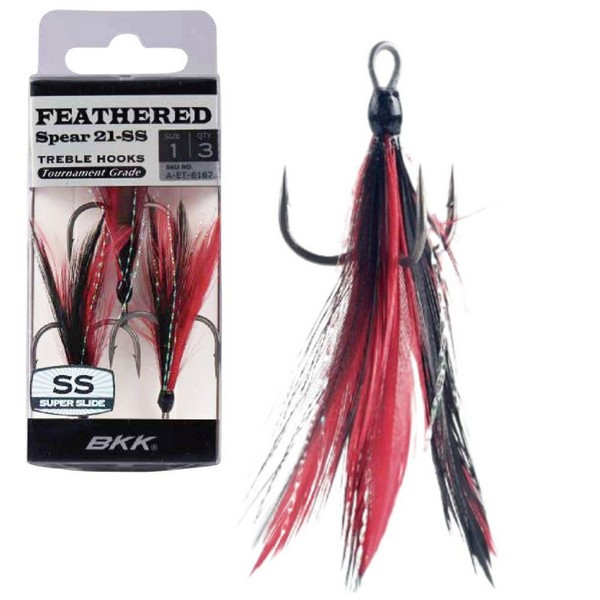 BKK_FEATHERED SPEAR-21 SS  8#  3DB/CSOMAG  RED-BLACK