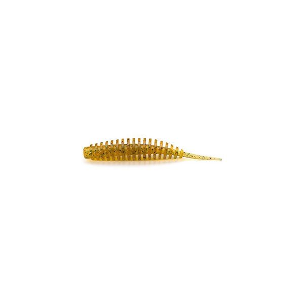 FISHUP_TANTA 1.5" (10PCS.), #036 - CARAMEL/GREEN & BLACK