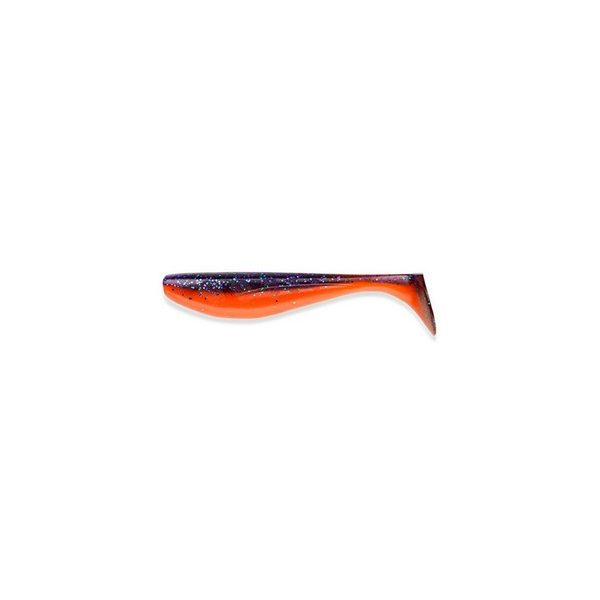 FISHUP_WIZZLE SHAD 3" (8PCS.), #207 - DARK VIOLET/ORANGE