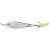 LIVETARGET FLUTTER SHAD JIGGING SPOON SILVER/BLACK 50 MM 11 G