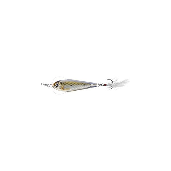 LIVETARGET FLUTTER SHAD JIGGING SPOON SILVER/BRONZE 50 MM 11 G