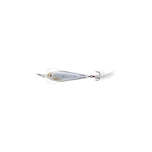 LIVETARGET FLUTTER SHAD JIGGING SPOON SILVER/PEARL55 MM 14 G