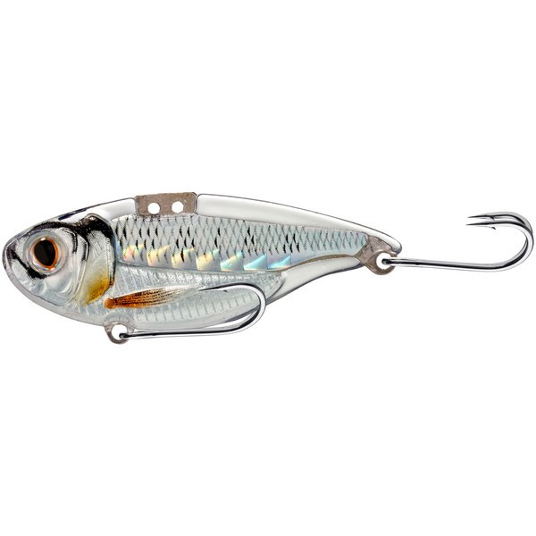 LIVETARGET SONIC SHAD BLADE BAIT SILVER/PEARL 50 MM 11G