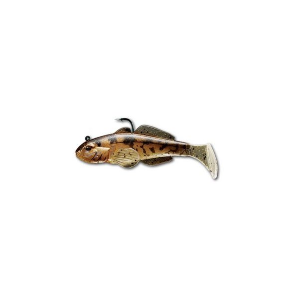 LIVETARGET GOBY SWIMBAIT NATURAL/BRONZE 80 MM 14 G