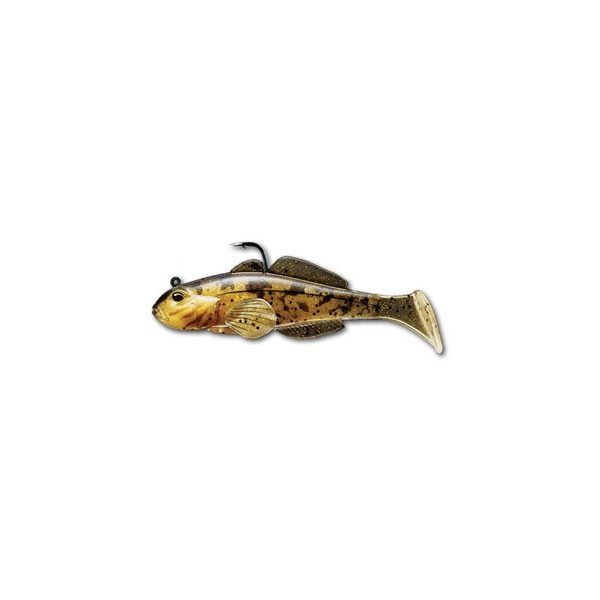 LIVETARGET GOBY SWIMBAIT NATURAL/GOLD 80 MM 14 G