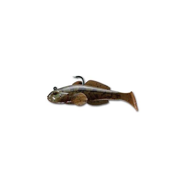 LIVETARGET GOBY SWIMBAIT BROWN/PUMPKIN 80 MM 14 G