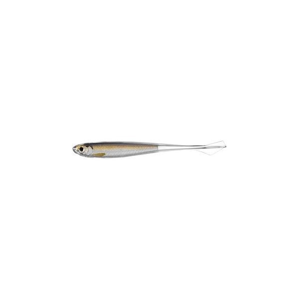 LIVETARGET GHOST TAIL MINNOW DROPSHOT BAIT SILVER/BROWN 95 MM