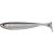 LIVETARGET SLOW-ROLL SHINER PADDLE TAIL SILVER/SMOKE 100 MM